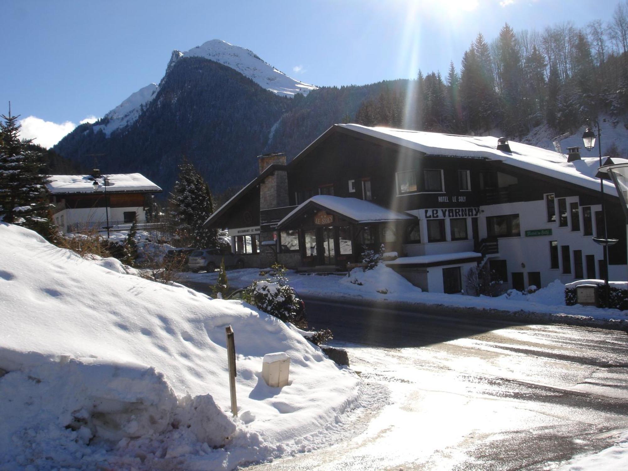 Hotel Le Soly Morzine Exteriör bild
